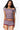 Mabel Off Shoulder Top in Red Stripe