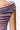 Mabel Off Shoulder Top in Red Stripe