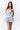 Marini Gingham Mini Dress in Blue/White