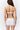 Low Rise Beaded Fringe Skirt in White
