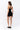 BODY HALTER TANK MINI DRESS IN BLACK