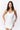 BODY HALTER TANK MINI DRESS IN WHITE