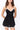 Posie Slip Mini Dress in Black