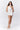 Chiffon Wrap Dress in White