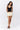 Micro Mini Stretch Skort in Cream