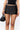 Micro Mini Leather Skirt in Black
