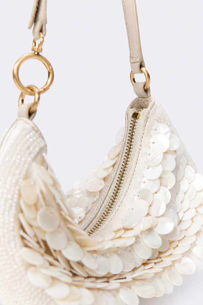Celeste Paillette Mini Shoulder Bag