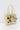 Embellished Satin Pouchette in Honey Butter