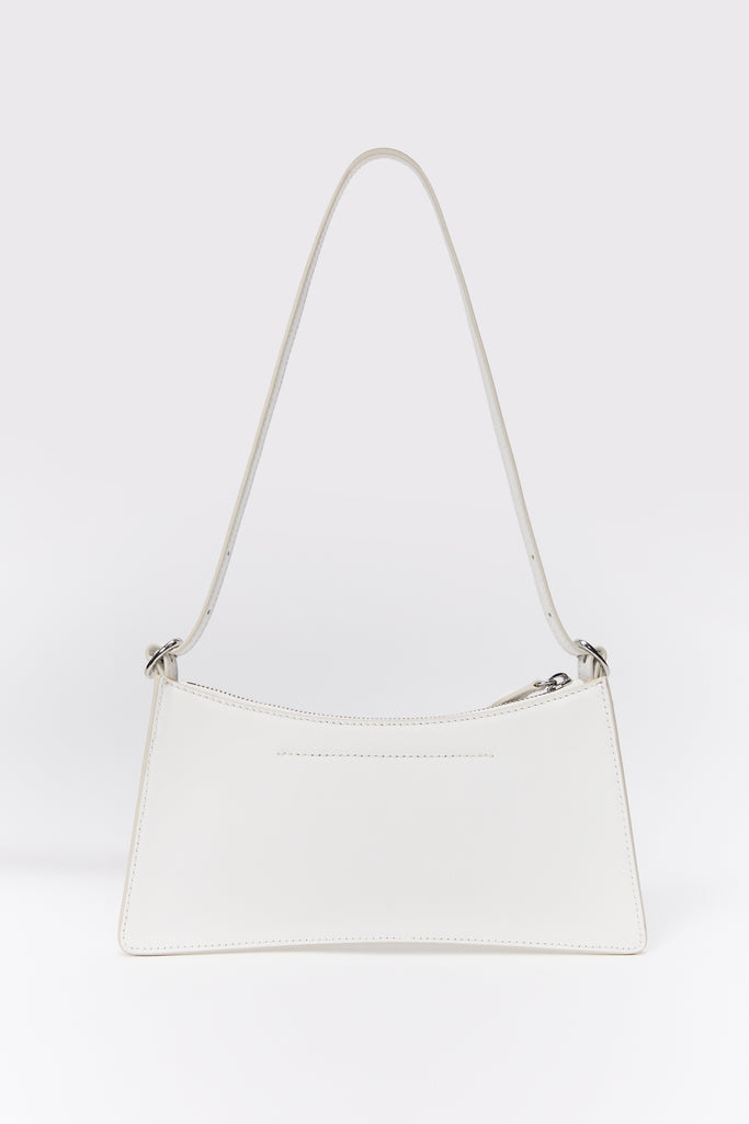 Lola Shoulder Bag in Optic White