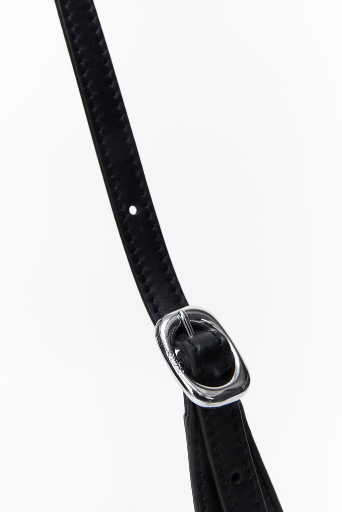 Skye Asymmetrical Shoulder in Black