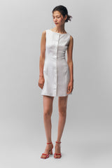 Elada Dress in White