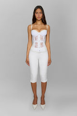 Esme Corset in White