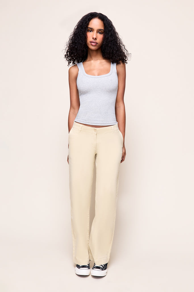 Siene Wide Leg Pant in Khaki