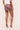 MICRO MINI STRETCH SKORT in Espresso Mini Polka Dot 