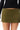 MICRO MINI DENIM SKORT IN OLIVE