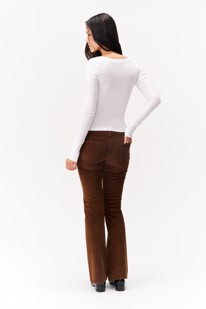 Long Sleeve Henley Top