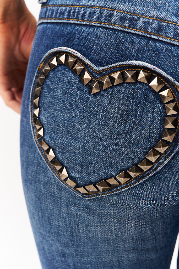Luli Low Rise Flare Denim
