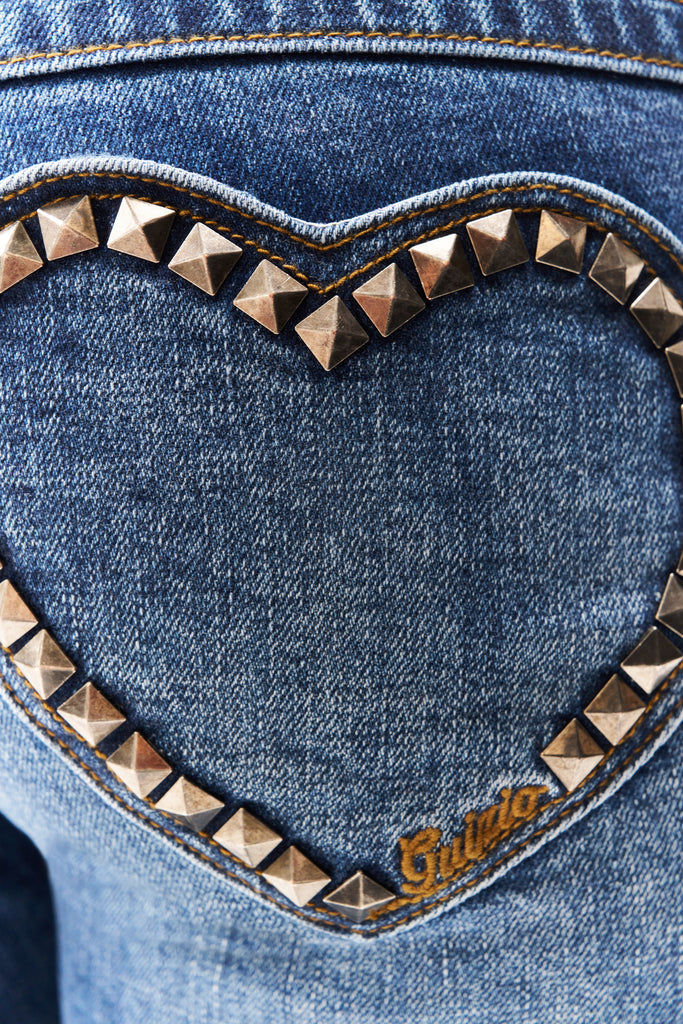 Luli Low Rise Flare Denim