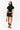 Val Pleated Mini Skirt in Black