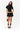 Val Pleated Mini Skirt in Black