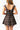 Leila Mini Dress in Blue Tartan