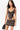 Chamonix Corset in Blue Tartan