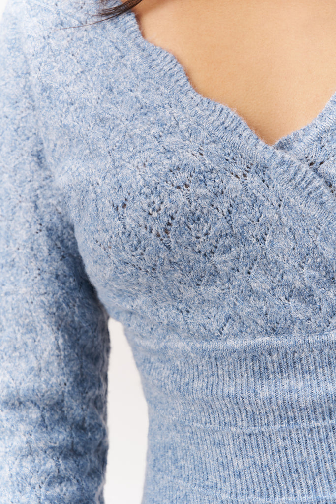 Julianna Sweater in Baby Blue