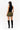 Hana Sleeveless Turtleneck Top in Black