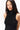 Hana Sleeveless Turtleneck Top in Black