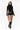 Eloise Fringe Mini Short in Black
