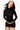 Eloise Fringe Mini Short in Black
