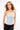 MARINI FLORAL EMBELLISHED CORSET IN BLUE SONG