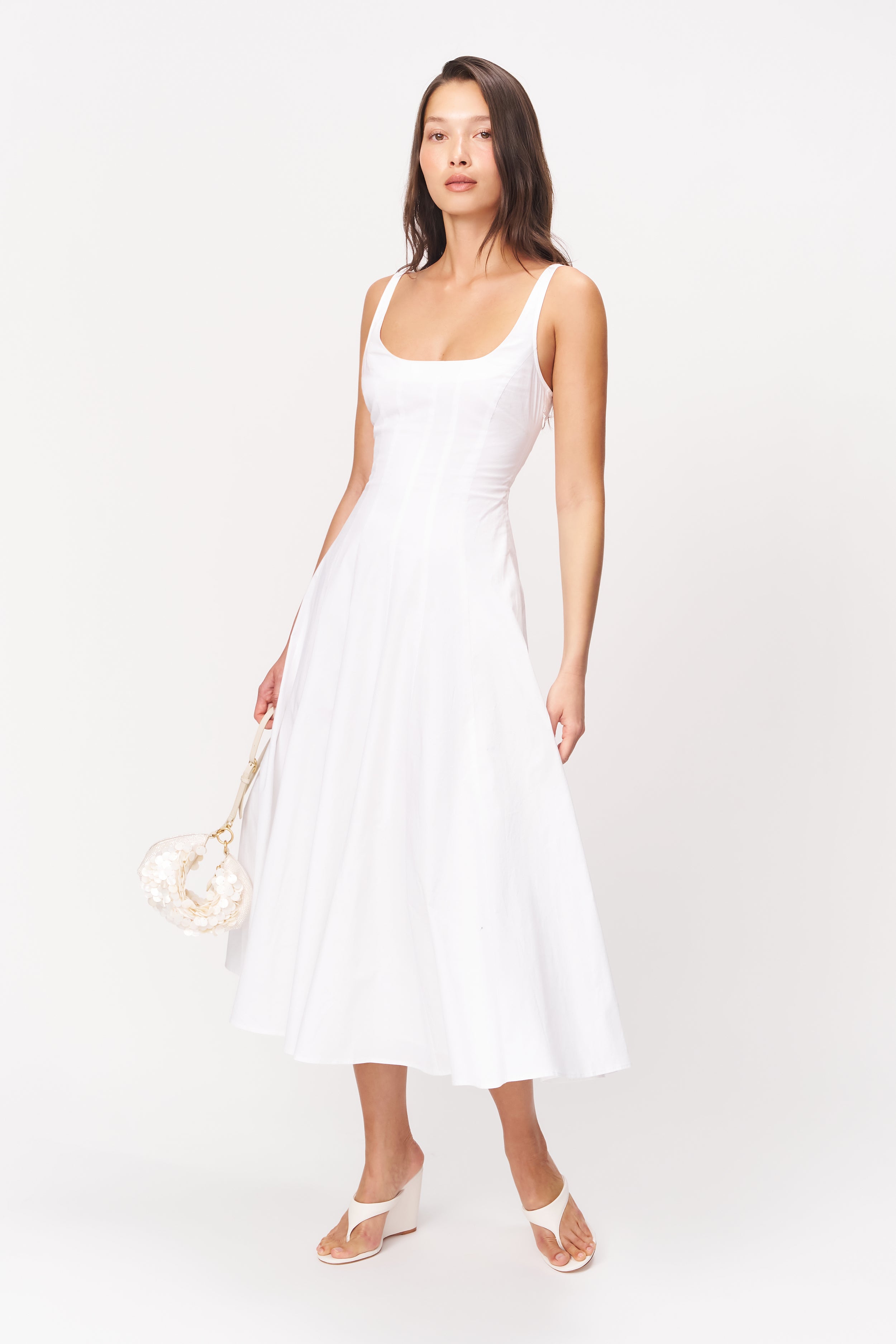 guizio white dress Guizio Leila Tank Dress White / XS