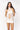 Lovers Chiffon Overlay Dress in White