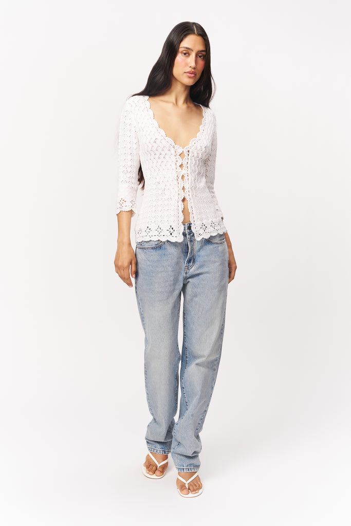 Rosalie Top in White