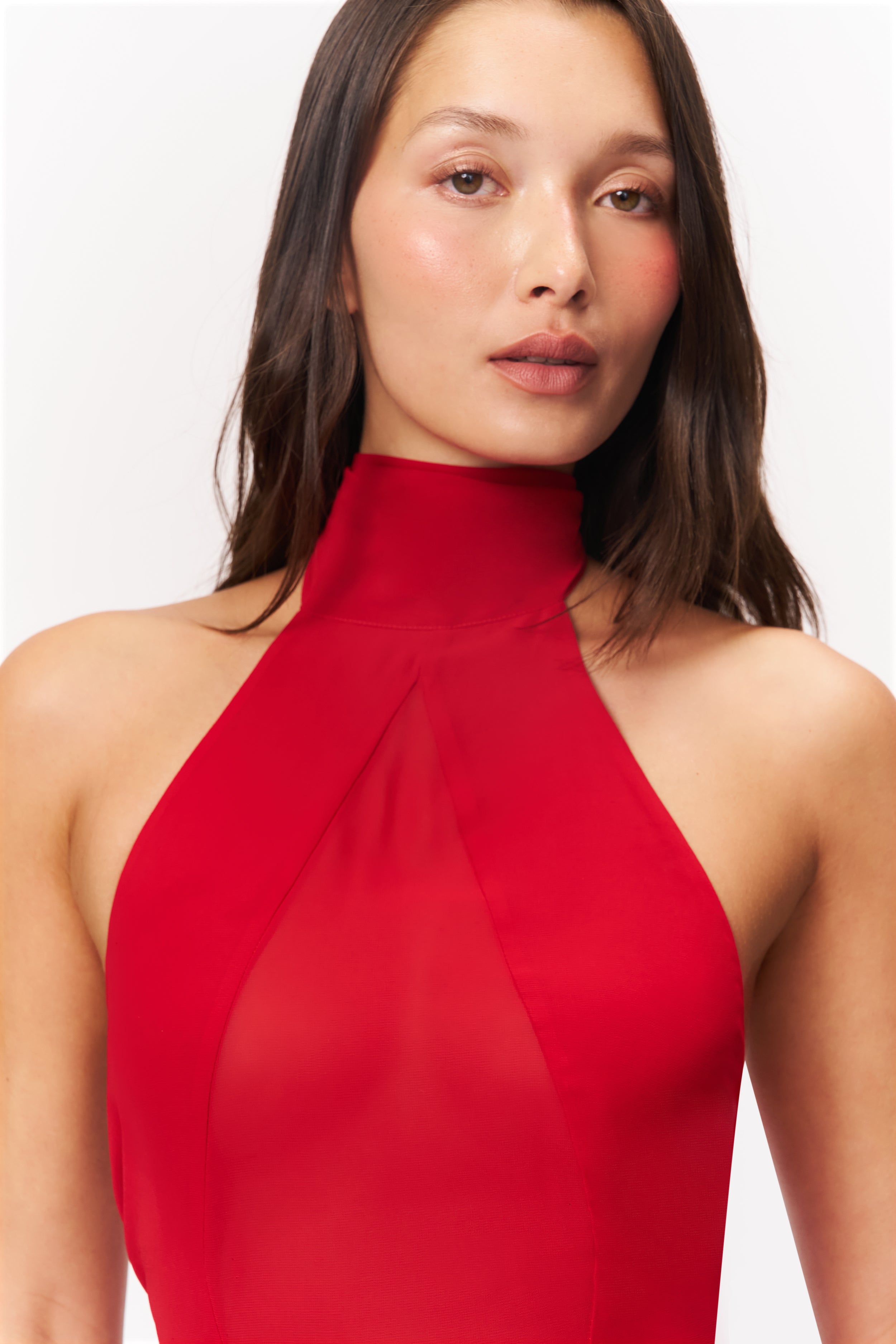 koemi sheer panel dress Koemi Sheer Panel Dress in Black Guizio