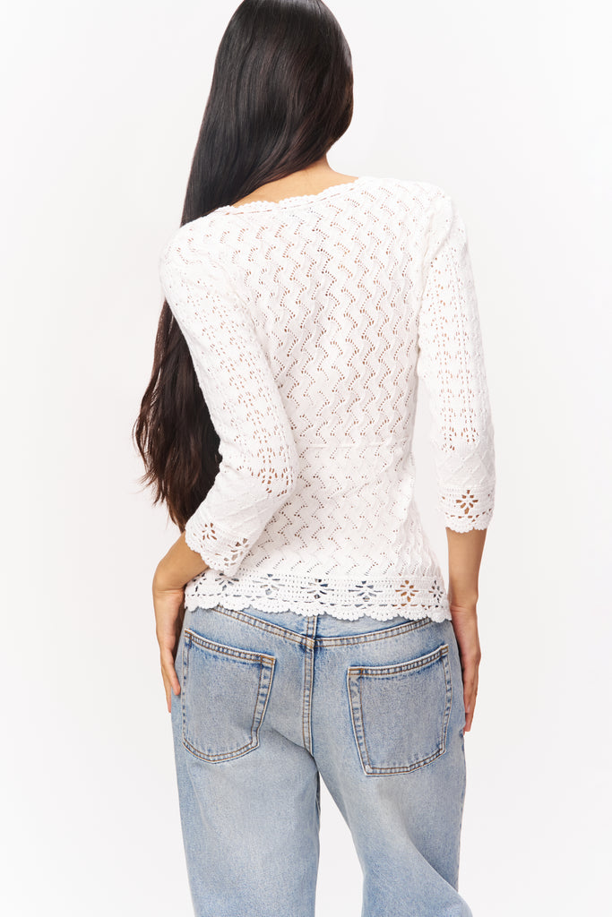 Rosalie Top in White