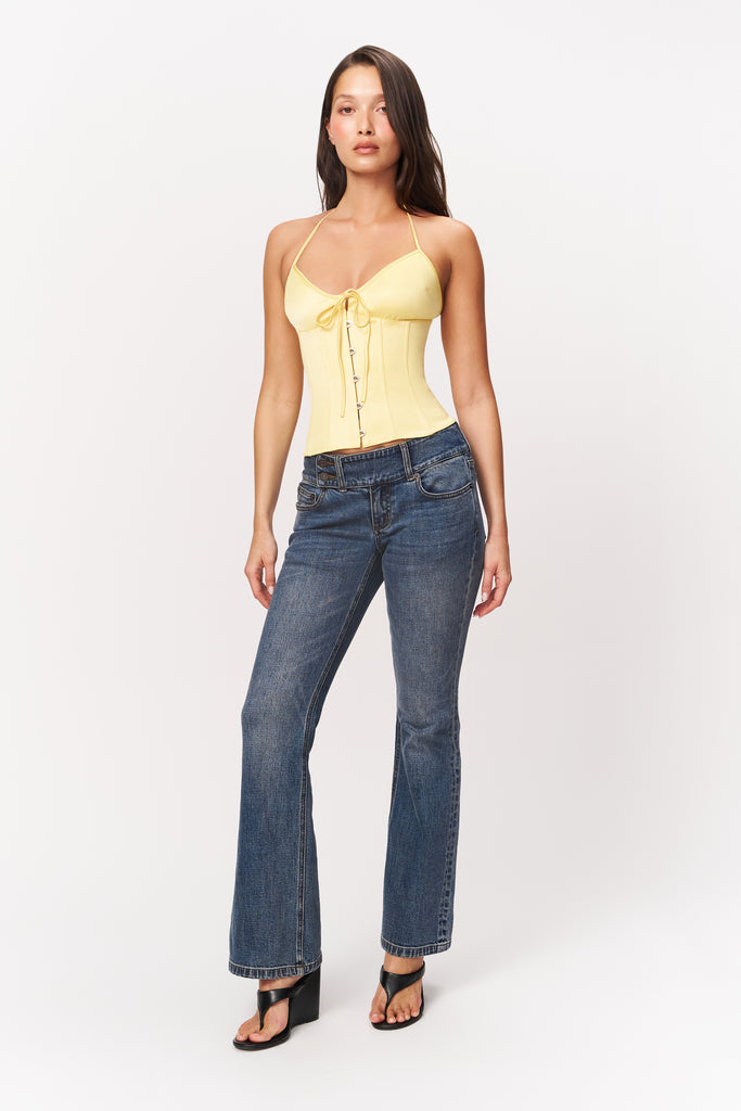 Marini Corset in Yellow