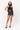 Lovers Chiffon Overlay Dress in Black