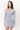 Ivy Mini Dress in Blue Song