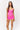 Body Foldover Short in Neon Pink