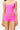 Body Foldover Short in Neon Pink