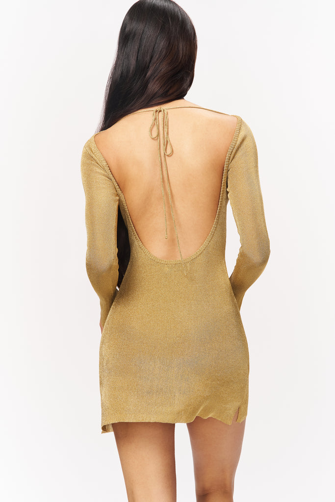 Estelle Backless Mini Dress