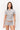 Mateo Metallic Short in Silver