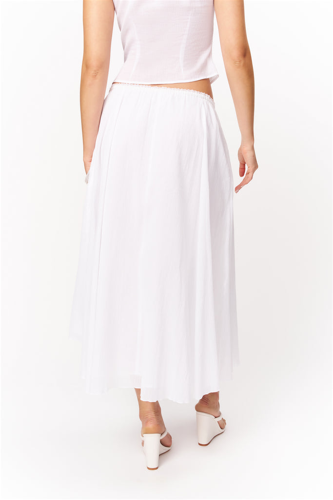 FORMENTERA SKIRT IN WHITE