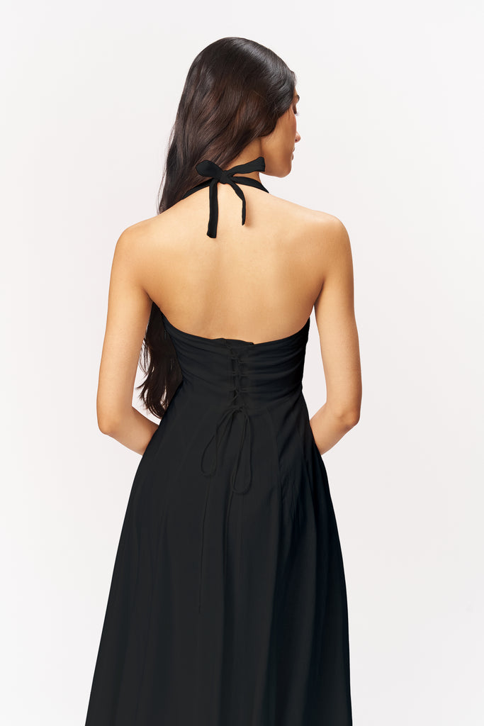 Leila Halter Dress