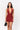 Millie Halter Dress in Red Love