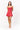 MARGAUX MINI DRESS IN RED WHITE DOT