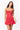 MARGAUX MINI DRESS IN RED WHITE DOT