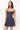 MARGAUX MINI DRESS IN NAVY WHITE DOT